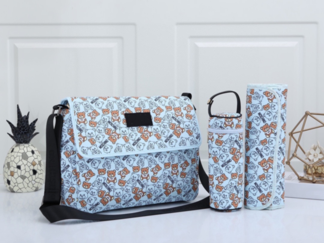 Diaper Bags New Diaper Bags Mummy Baby Backpack With Folding Changing Station Portable Mommy Bag Stroller Straps For Travel Mummy Maternity N H250219