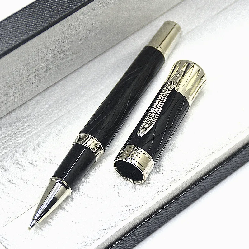 Home & Garden Other Furniture wholesale Limited Edition Writer Mark Twain Rollerball Pen Unique Ice Cracks Design Office Writing Ballpoint P