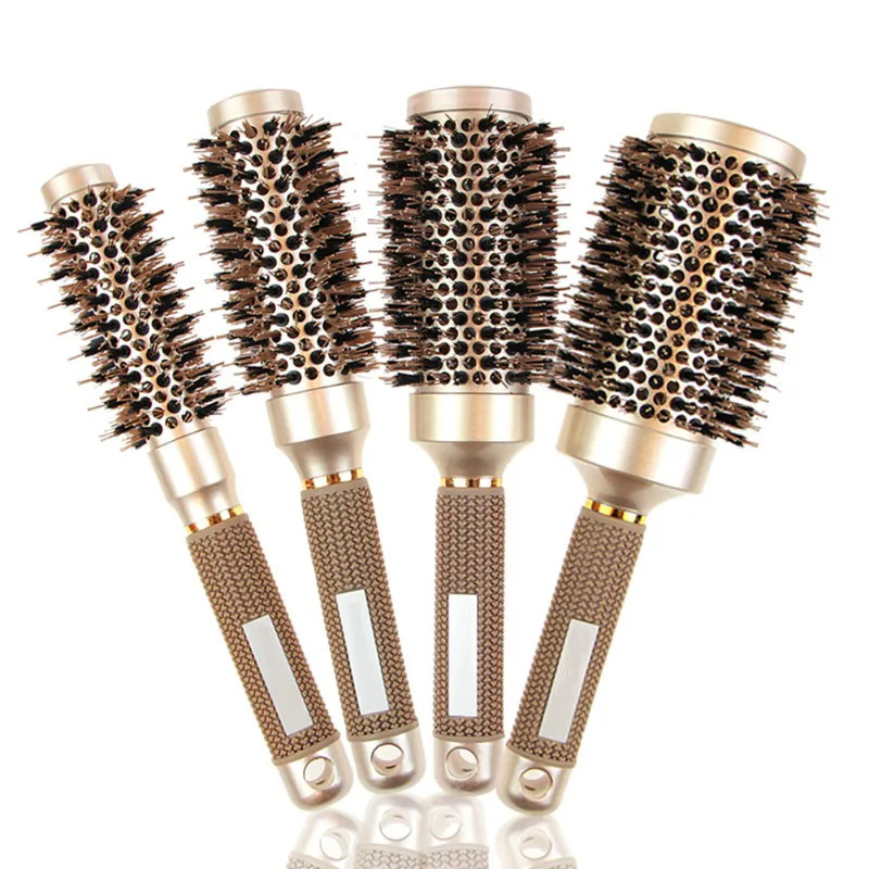 Professional Hairdressing Brushes Salon Curling Roll Comb Set Hair Dryer Brush For Womens Hair Supplies Barbershop Accessories 250106