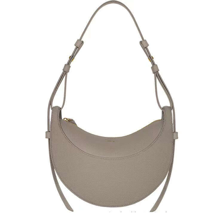 Women's Bags handbag New Women Crossbody Retro Fashion Black Leather Crescent Lightweight Design Ladies Shoulder Bag