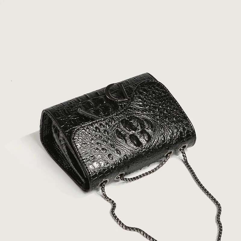 2024 Women's Chain Crossbody Shoulder Ladies Leather Summer New Women PU Bag Female Small Square Clutch Bags Handbags