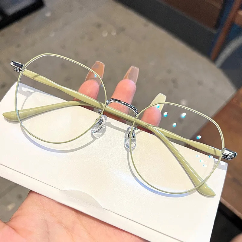 Lightweight Anti Blue Light Glasses for Women Men Tr90 Flexible Frame Computer Glasses Female Transparent Spectacle Uv400 250107