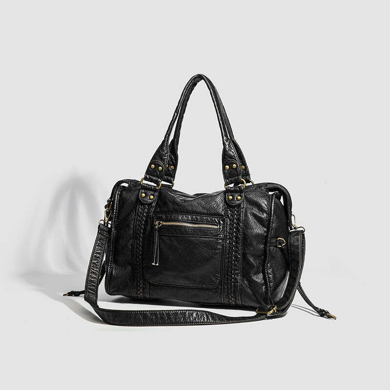 2025S Designer S New Model Hot Selg French Motorcycle Single Shoulder Crossbody Tote Bag Large Capacity For Women Washed Bag
