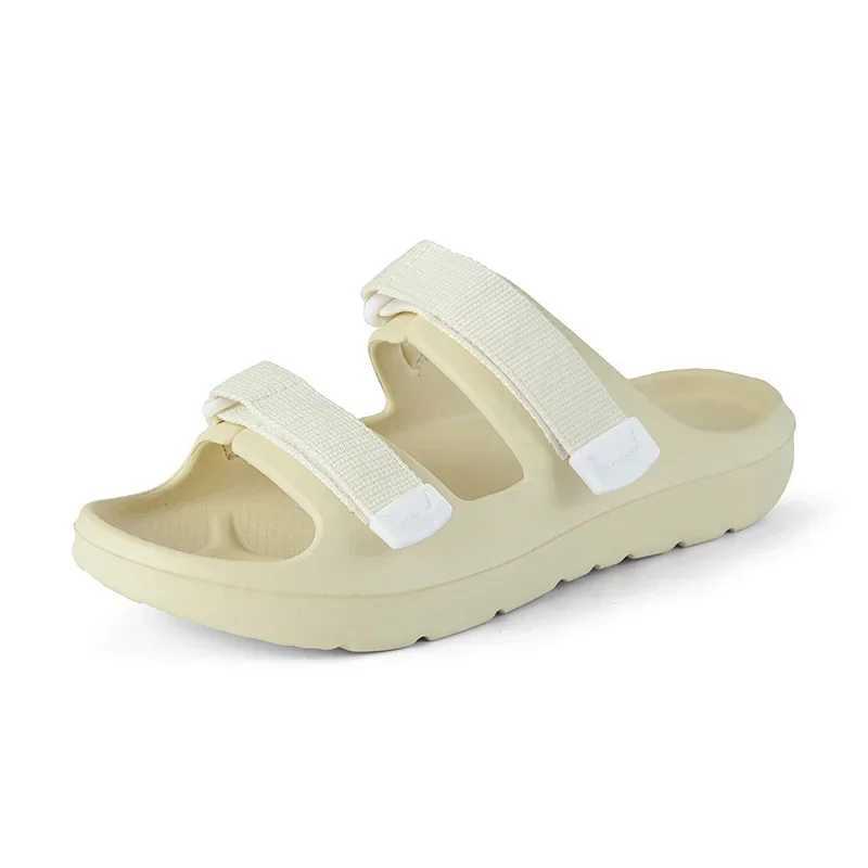 New Arrival Mens Slide Trend Mens Summer New Outdoor Beach Leisure Soft Bottom Sandals Fashion Womens Indoor Couple Non slip Slide T250108