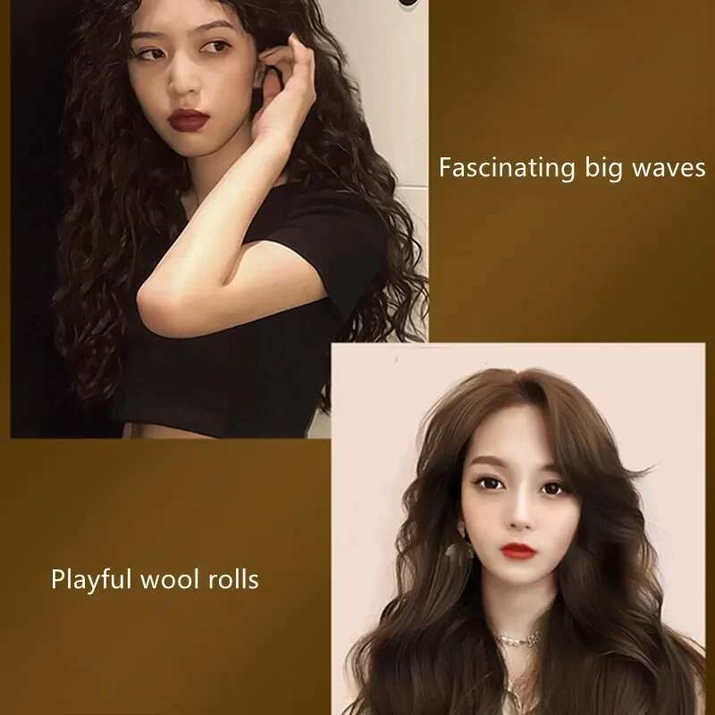 Vivid&Vogue VAV-208B white purple 2colors barrel replaceable professional portable automatic rotate 32mm 13mm hair styler curler