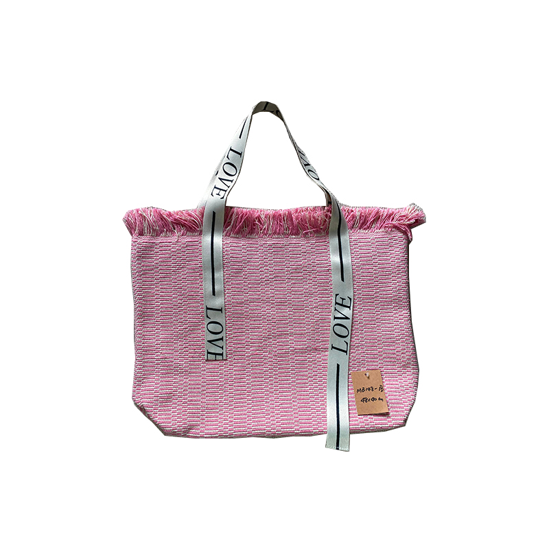 Eco-Friendly Handcrafted Linen Shoulder Bag with Classic Aesthetic Design