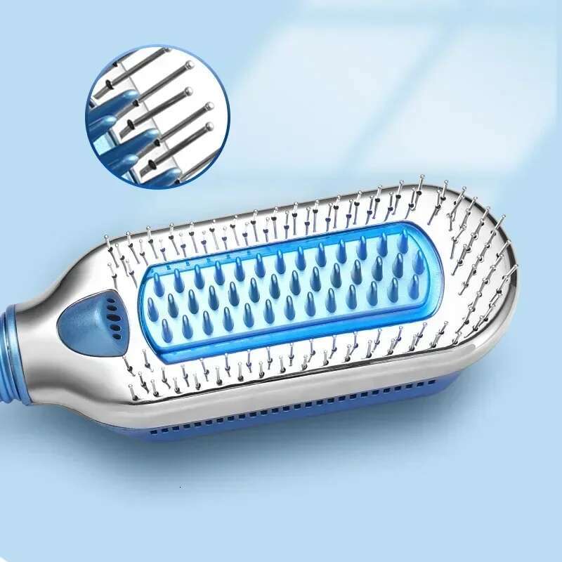 2025 New Multifunctional Negative Ion Cold Air Comb Professional Straightener Straight Hair Styg Tool Salon Accessories