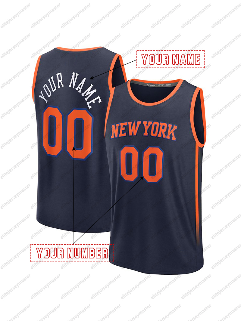 11 Jalen Brunson 8 Anunoby 25 Bridges Custom Basketball Jersey 5 Precious Achiuwa Stitched Personalized Customized Jerseys Custom Any Number Name 111