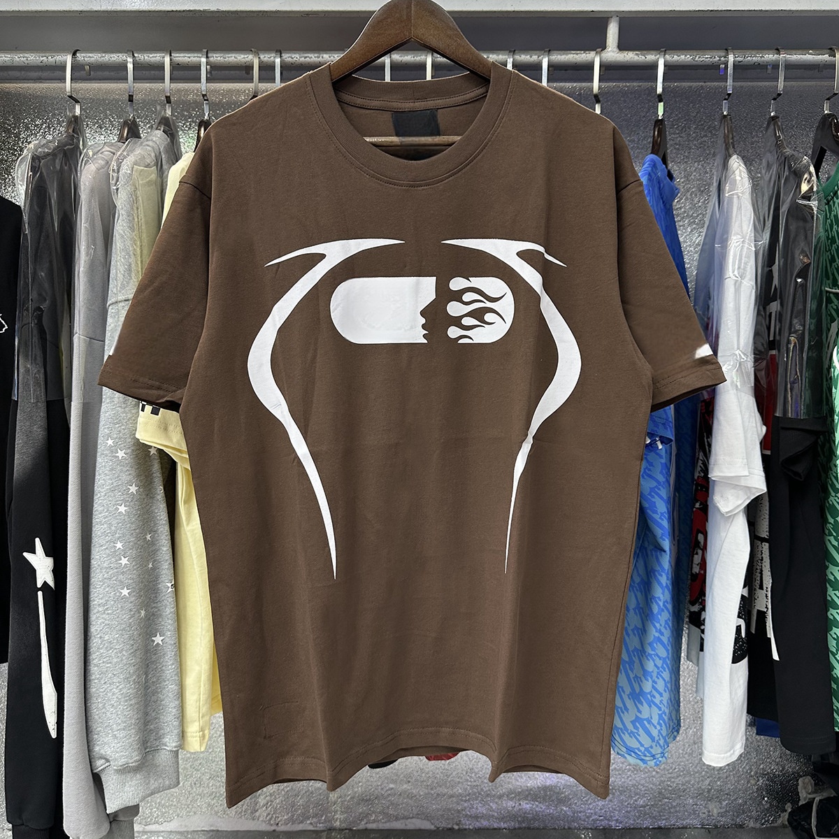 Mens T Shirt Design For Men Y2k Vintage Hoodies Fashion Graphic Tees Womens Hippie Men's Clothing