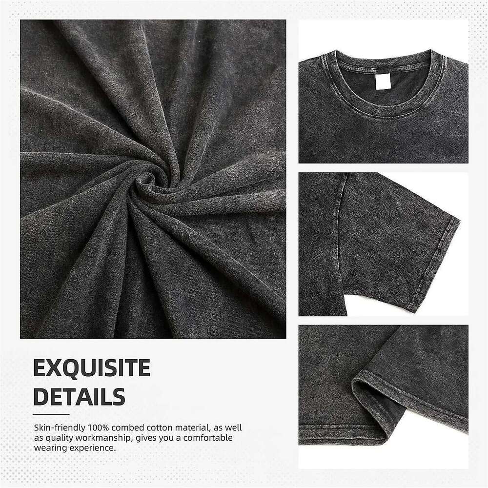 Couple T Shirt Palestinian keffiyeh Washed T-Shirts Fashion