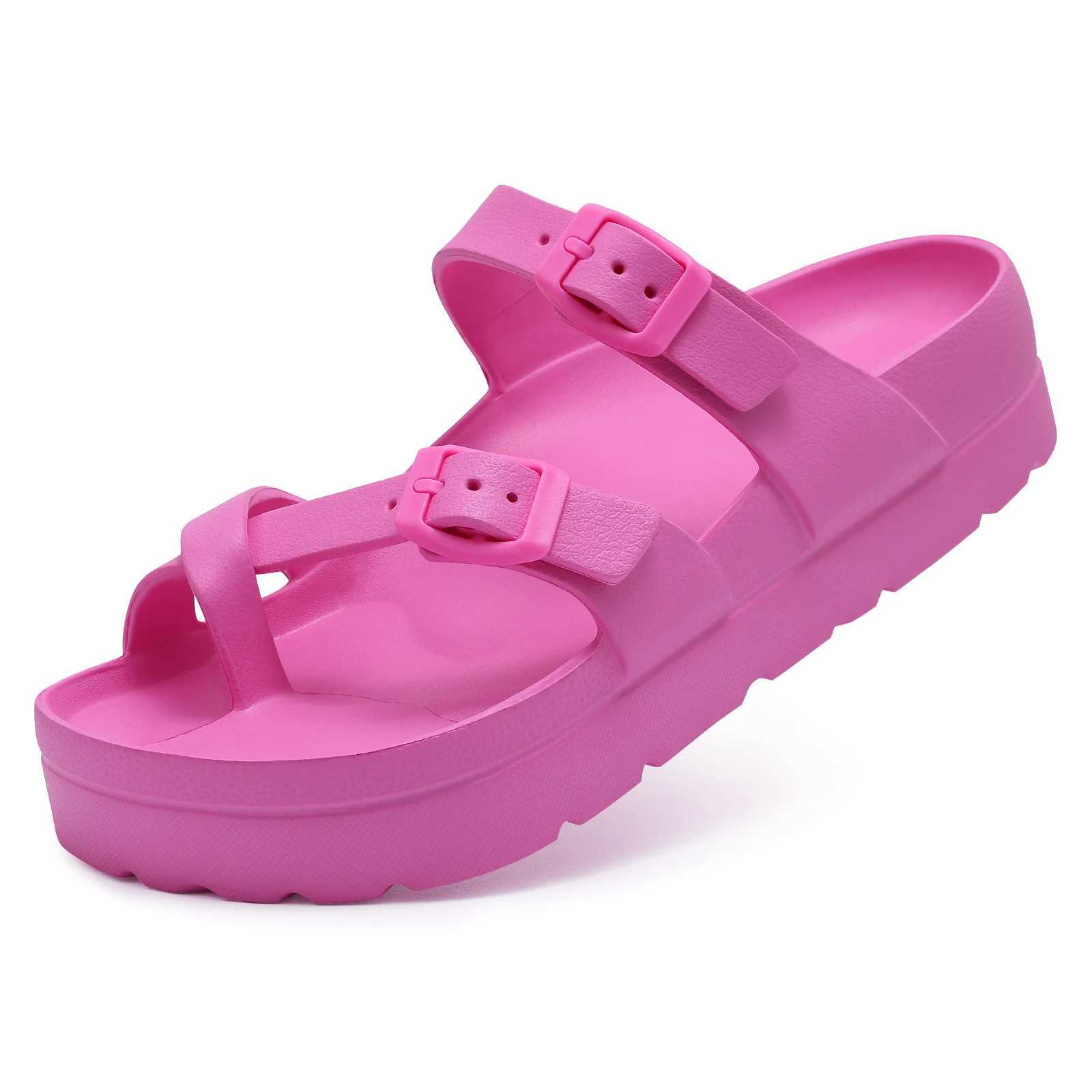 New Arrival Kimdi Classic Platform Sandals Womens Fashion EVA Underwear Stand with Arched Support Deep Heel Cup Slide Outdoor Beach Shoes 4cm T250108