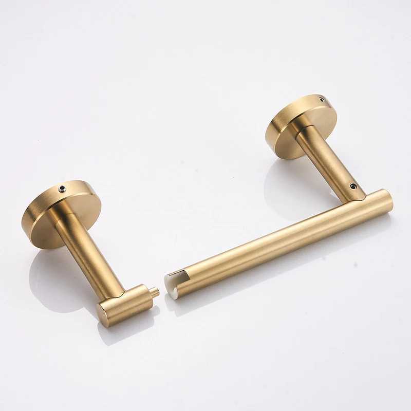 Tissue roll holder wall mounted interesting toilet paper holder spare parts organizer bathroom roll holder kitchen paper holder Y250107