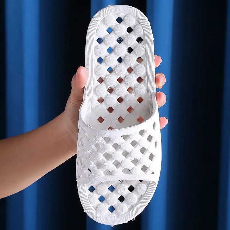 New Arrival Leak proof summer mens leisure platform fashionable indoor simple color bathroom rubber soft bottom slider T250108