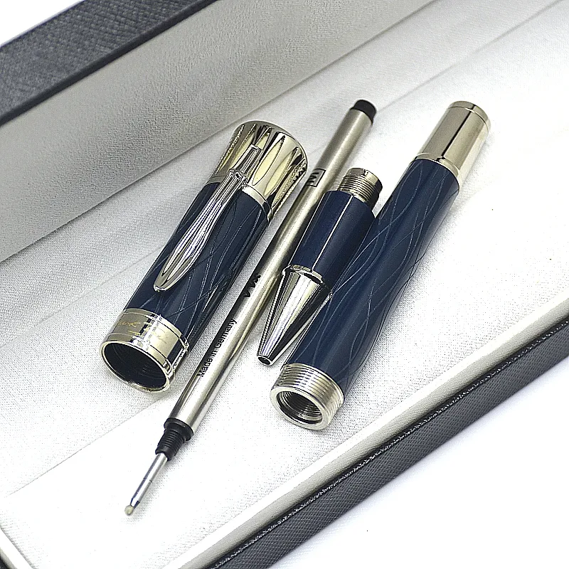 Home & Garden Other Furniture wholesale Limited Edition Writer Mark Twain Rollerball Pen Unique Ice Cracks Design Office Writing Ballpoint P