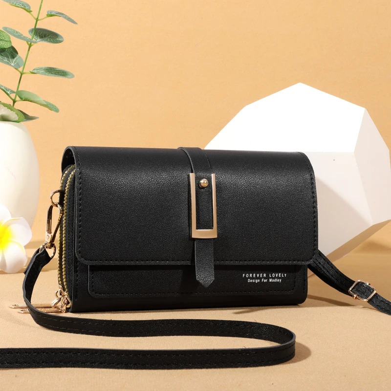 Roulens Small Crossbody Shoulder Bag For WomenCellphone Bags Card Holder Wallet Purse And Handbags 250106