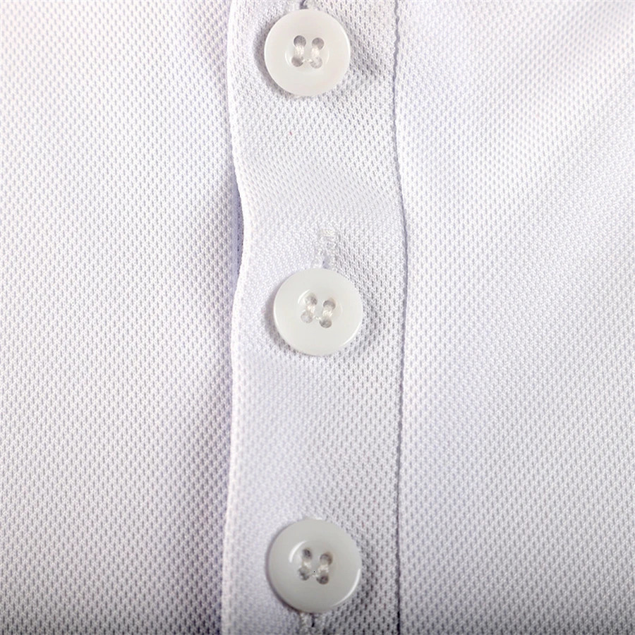 SpringSummer Mens Short Sleeved Neck T-shirt Solid Color Casual Polo Shirt Trendy Breathable Loose Top 250107