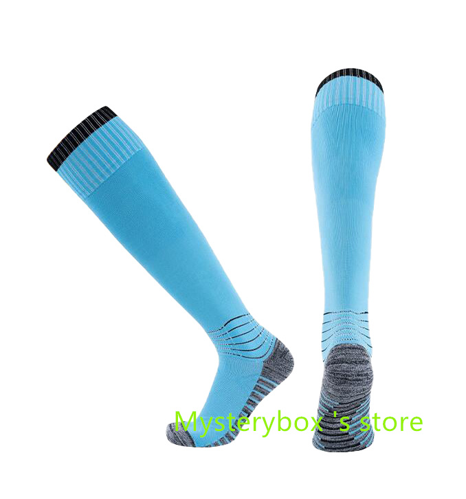 Sports Socks sports men Adult children non slip over knee football socks thickened towel bottom long tube socks resistant sports kids Mysterybox '