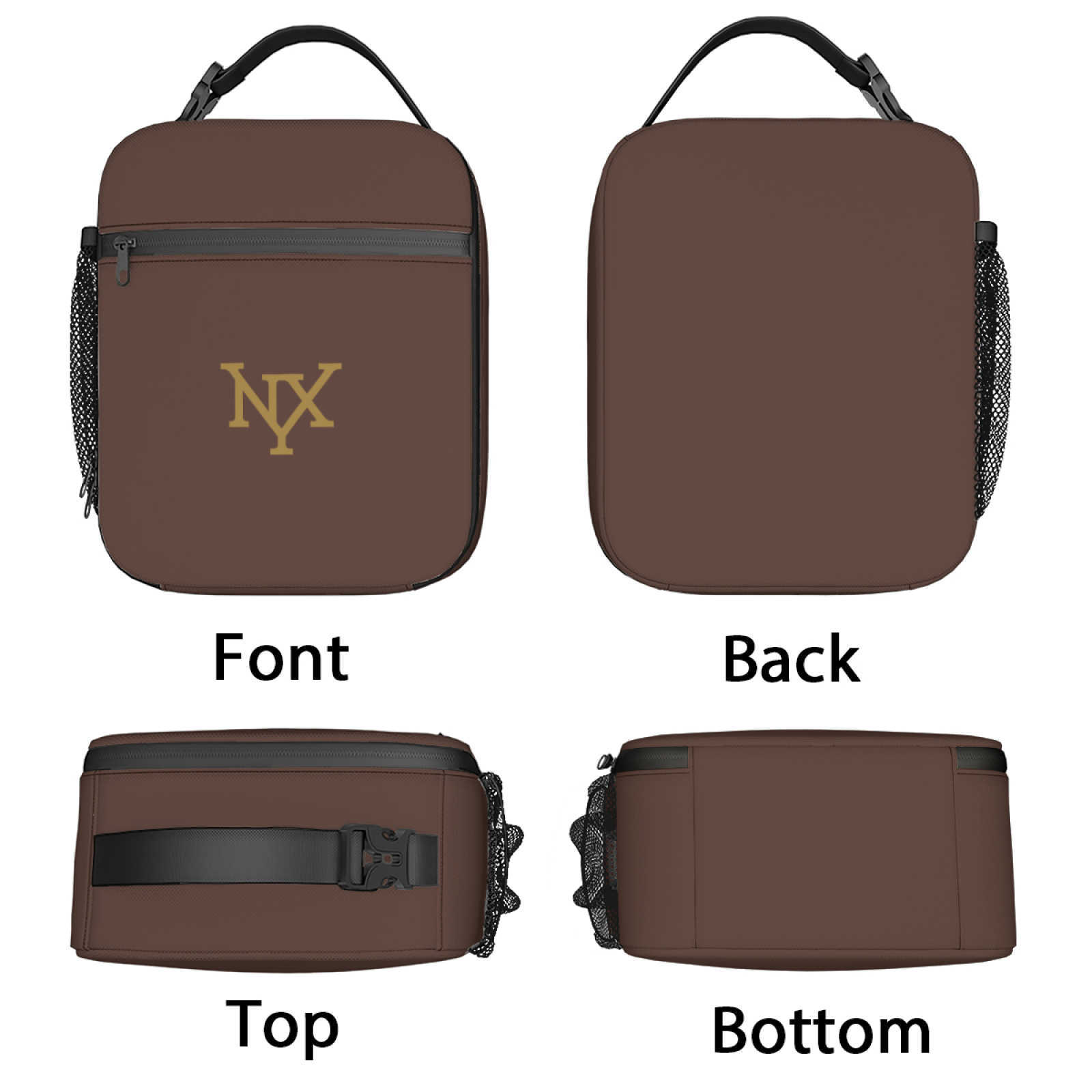 NXY New Portable Insulation Bag Large Capacity Home Lunch Bags Casual Lightweight Waterproof Outdoor Picnic Box 250107