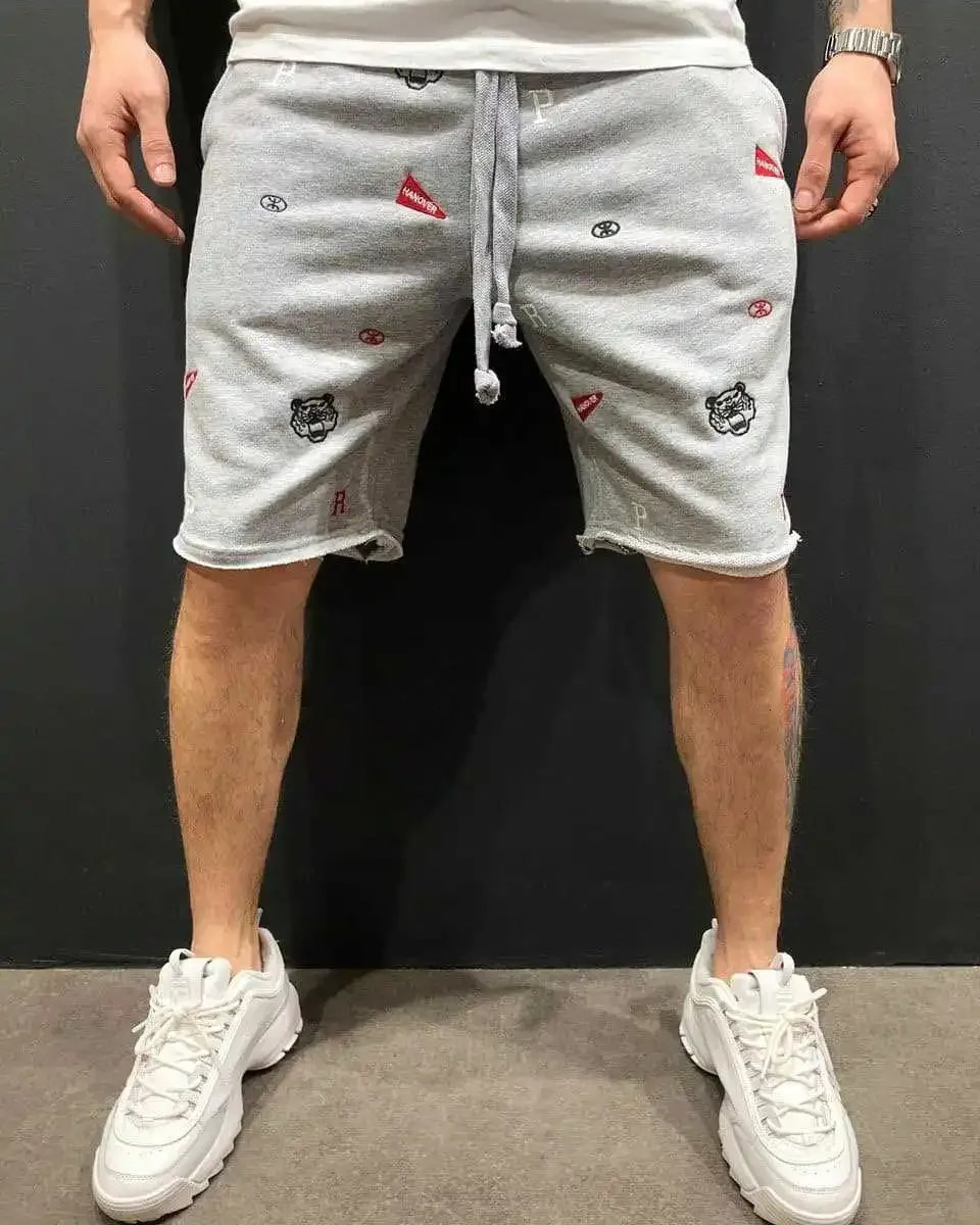 2024 Spring Summer Men Cargo Shorts Relaxed Fit Breeches Bermuda Casual Short Pants Stick a Skin Social Cargo Short Men 250107