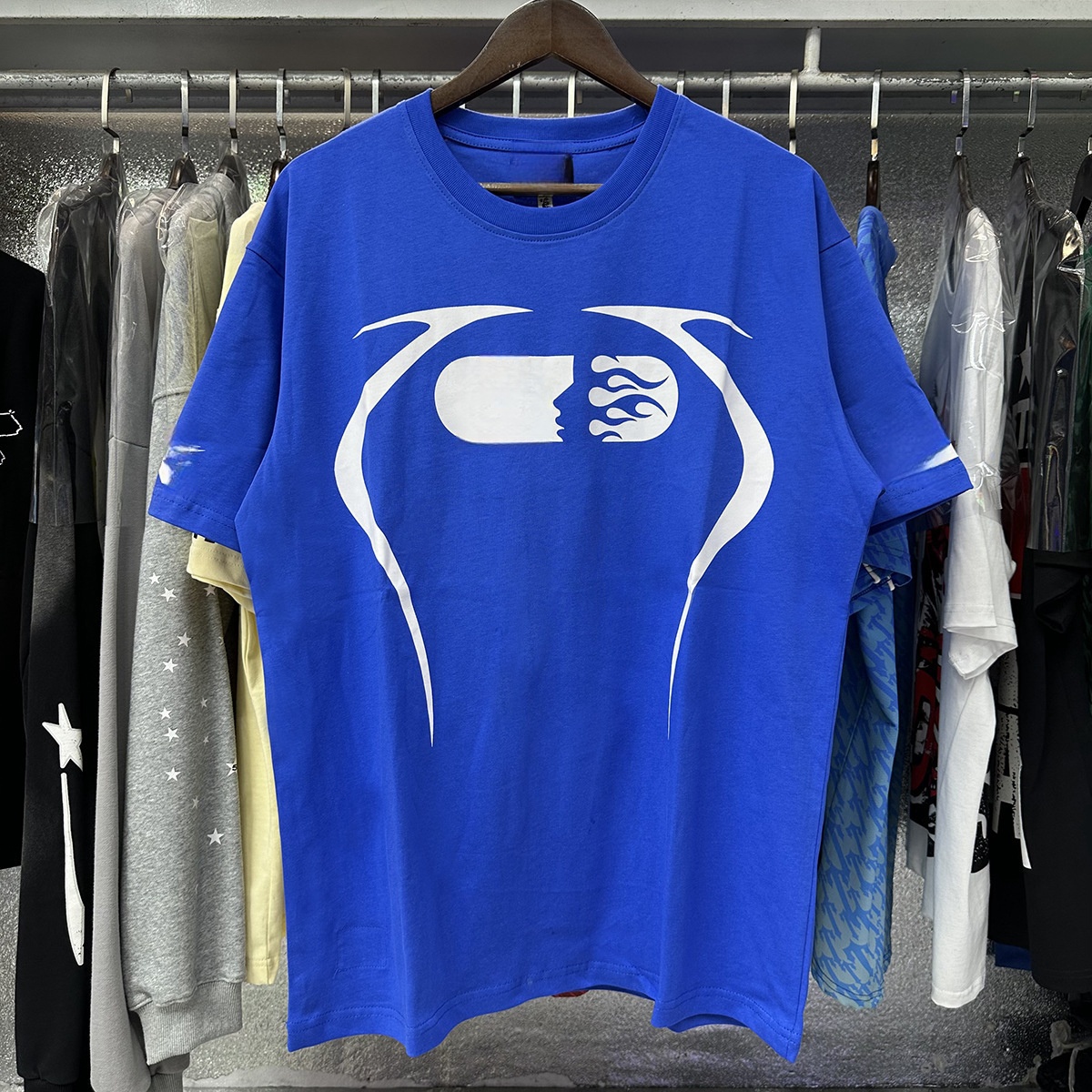 Mens T Shirt Design For Men Y2k Vintage Hoodies Fashion Graphic Tees Womens Hippie Men's Clothing