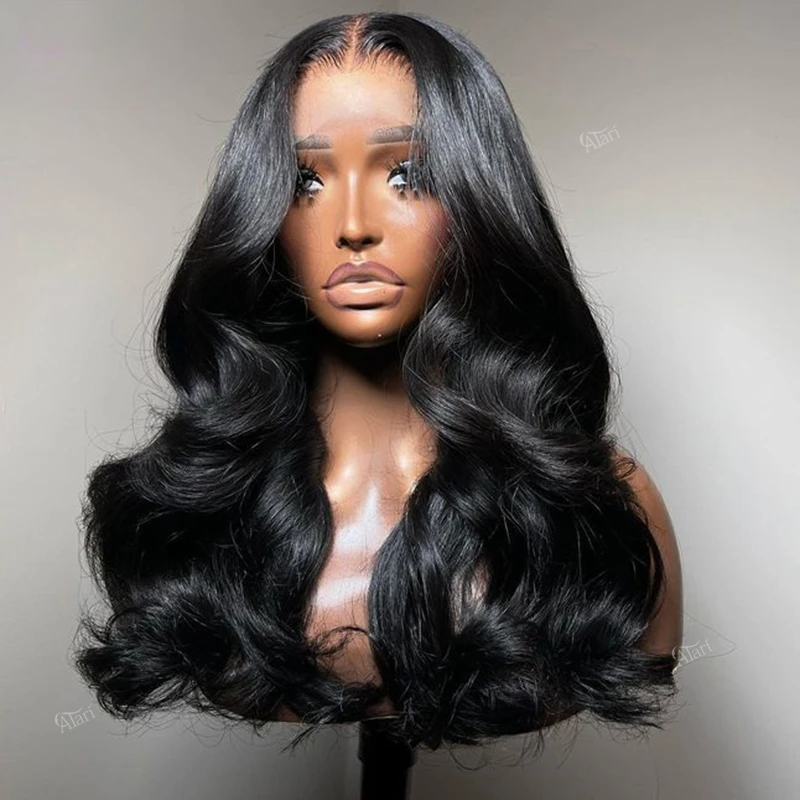 Free shipping Brazilian Highlight Brown Blonde Front Body Wave Transparent 13x4 Human Hair Wigs for Women HD Lace Frontal Wig Synthetic Preplucked