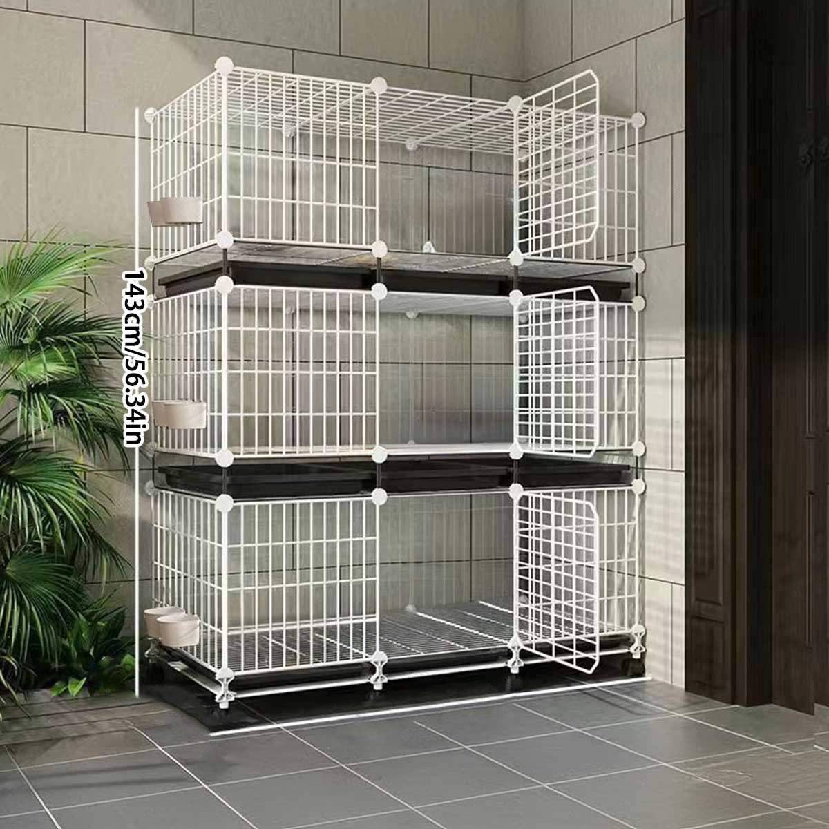 Large Scale Outdoor Pigeon Enclosure with Coupling Nest Boxes