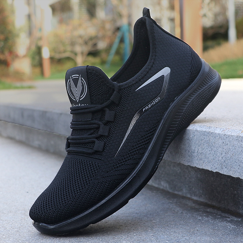 2025 running shoes for men mens mesh black grey blue Breathable comfortable outdoor sports casual shoe trainers sneakers