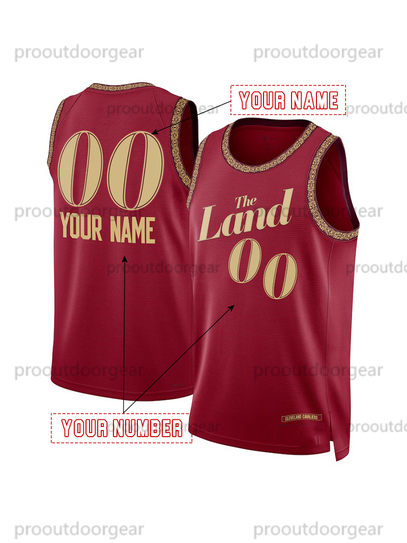 4 Mobley 2025 City Edition Basketball Jersey Garland Allen Custom Jerseys Mesh Sleeveless Stitched