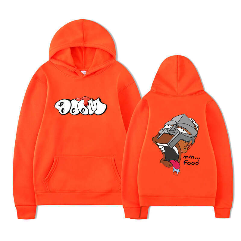 MF DOOM Rapper Hoodies Anime Print Streetwear Men