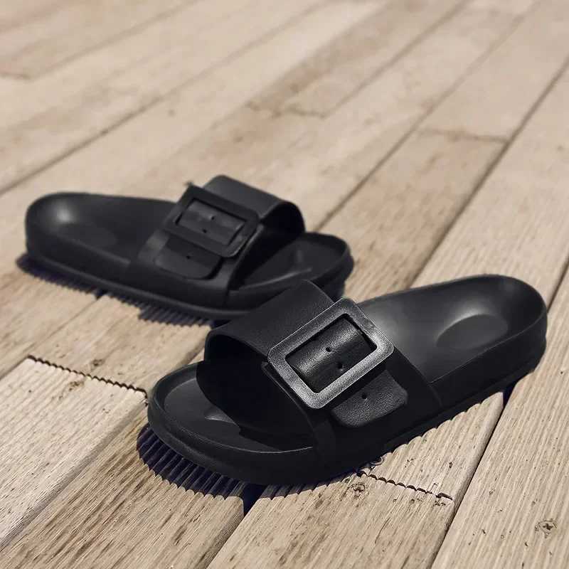 New Arrival Womens flat shoes slider comfortable slider womens soft sole cold couple summer shoes T250108