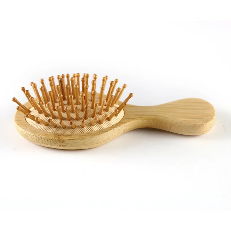 4 Pcs/set Hair Comb Set Eco-friendly Bamboo Wooden Air Cushion Massage Comb For Adult Children Wide Tooth And Pointed Tail Cmb 250107