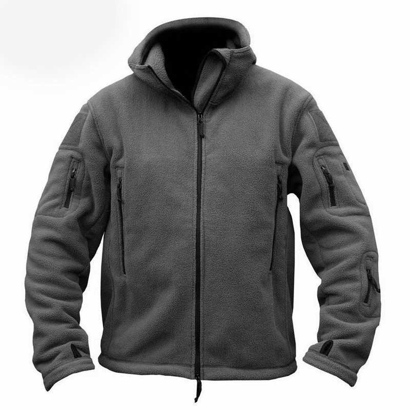 Mens clothing training tactical hoodie coat long sleeved warm mens sportswear hoodie W250108
