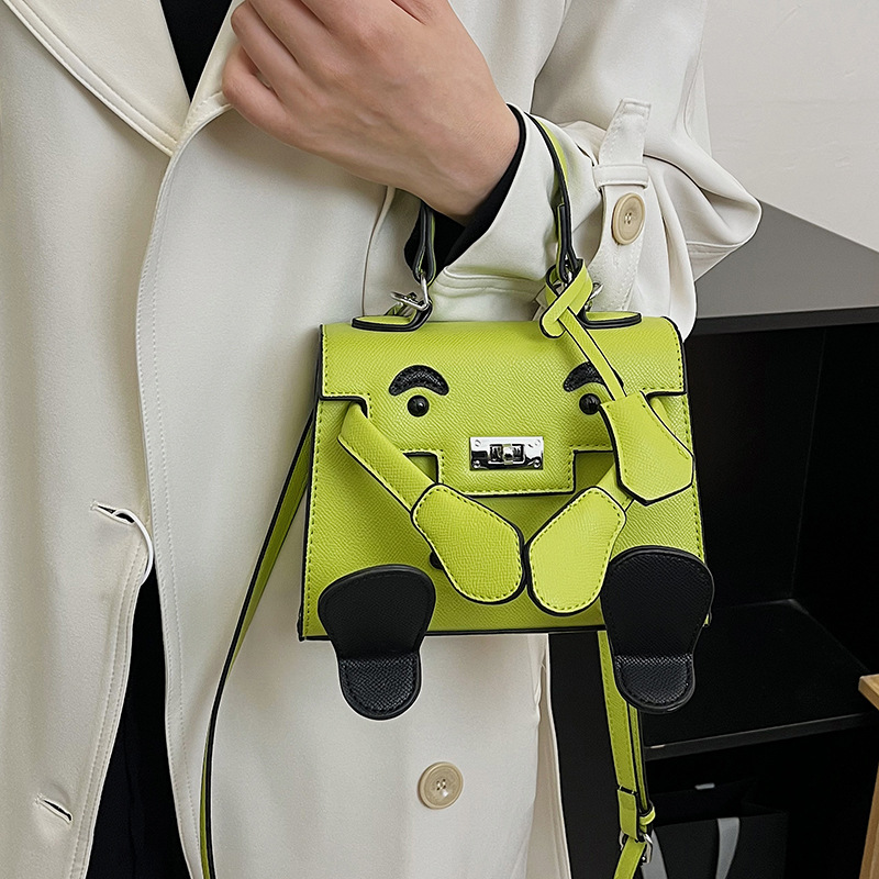 Free Shipping Designer Women's Cartoon Smiley Printed Women Fashion Tote Handbags Hundred Shoulder Crossbody Bags Designer Bag Luxury Bag Tote Ba