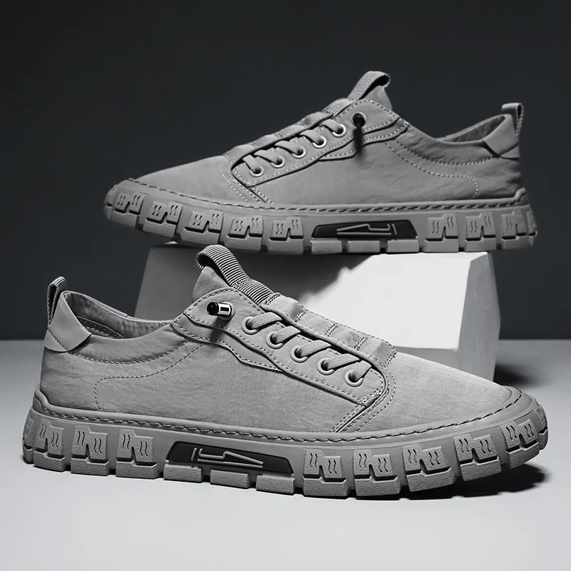 Fashion Casual for Men Outdoor Breathable Mens Sneakers Lace Up Walking Shoes Platform Vulcanized Shoe Mens tennis shoes ddmythur