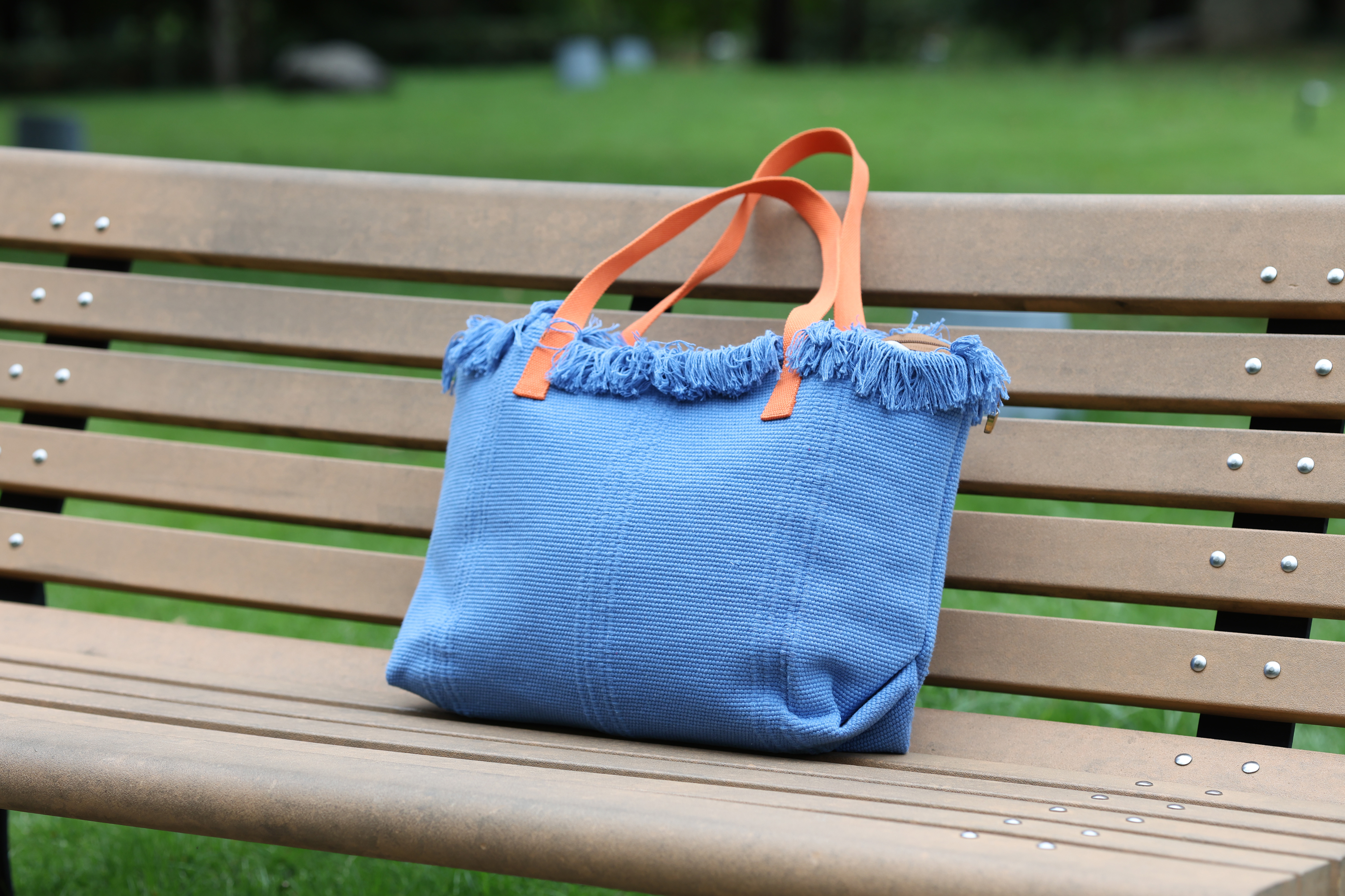 Handwoven Old-Style Coarse Fabric Crossbody Bag