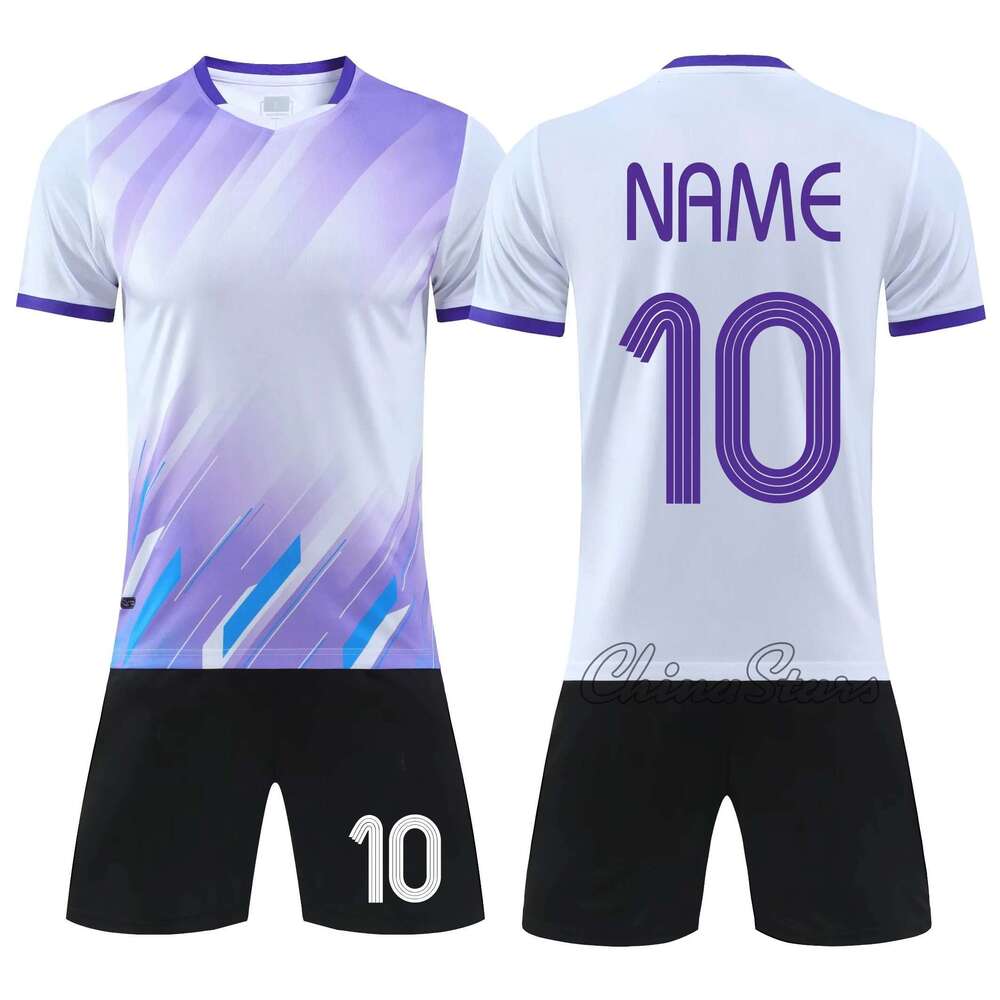 2025 Men Child Football Jerseys Sweatshirt Training Suit Uniform Soccer Sportswear Shirt Sets Tracksuit For Athletes