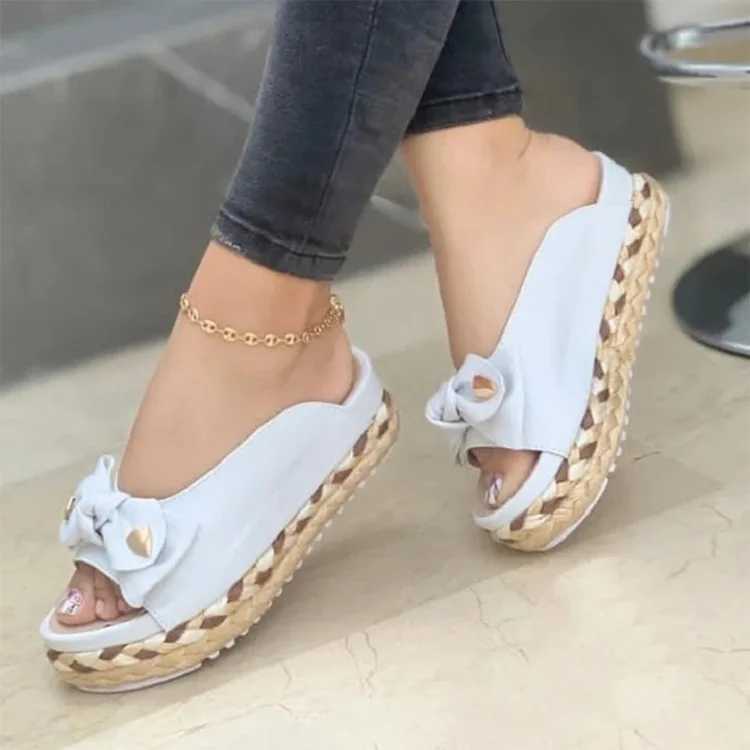 New Arrival Womens thick soled slider soft stitched womens sandals comfortable flat shoes womens open toe beach shoes womens shoes T250108