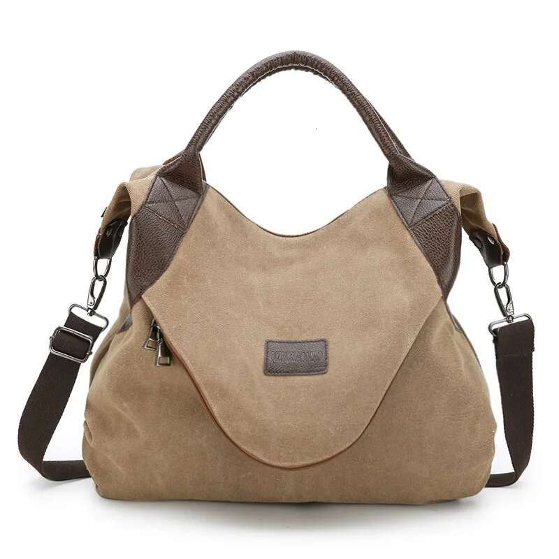 Korean Style Women Handbags Shoulder Bags Ladies Crossbody High Quality 2024 Classic Canvas Hand Bag