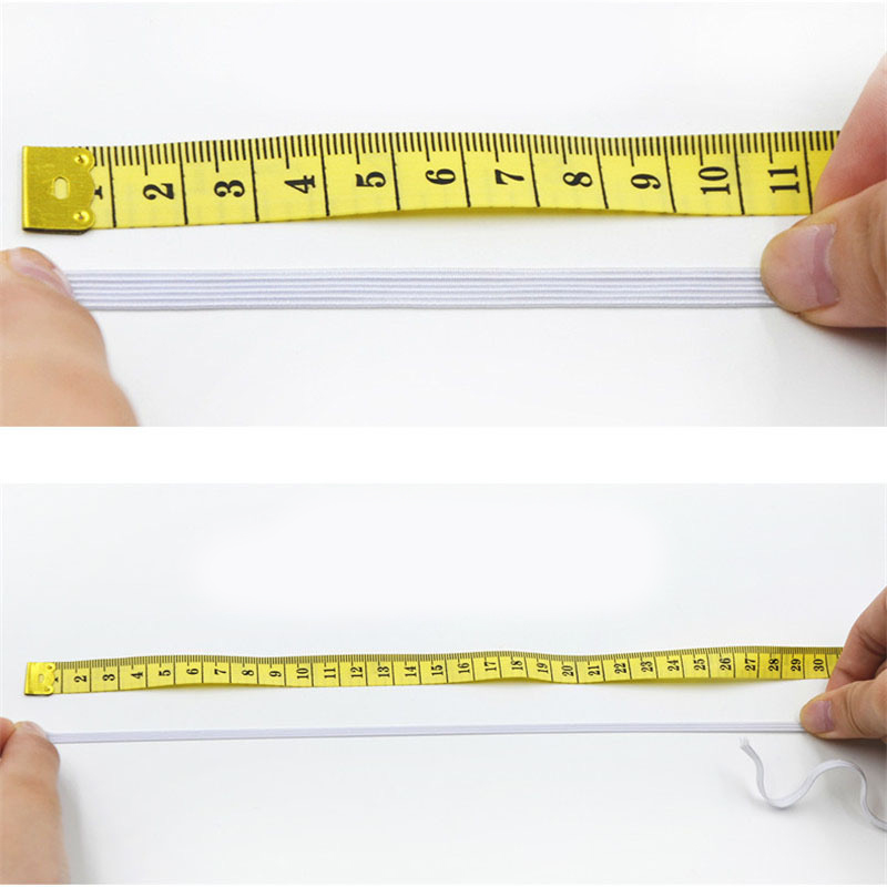 0.3cm 1.2cm running horse elastic band baby pants cuffs back collar cow tendon rubber band cuffs accessories