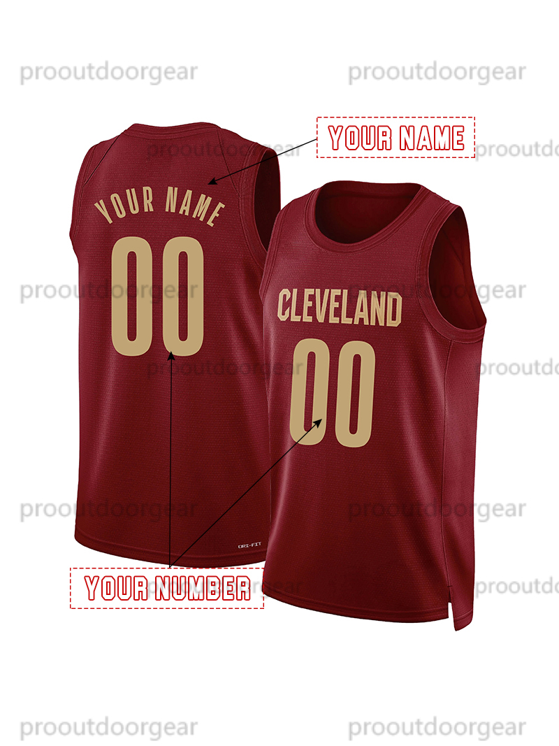 4 Mobley 2025 City Edition Basketball Jersey Garland Allen Custom Jerseys Mesh Sleeveless Stitched