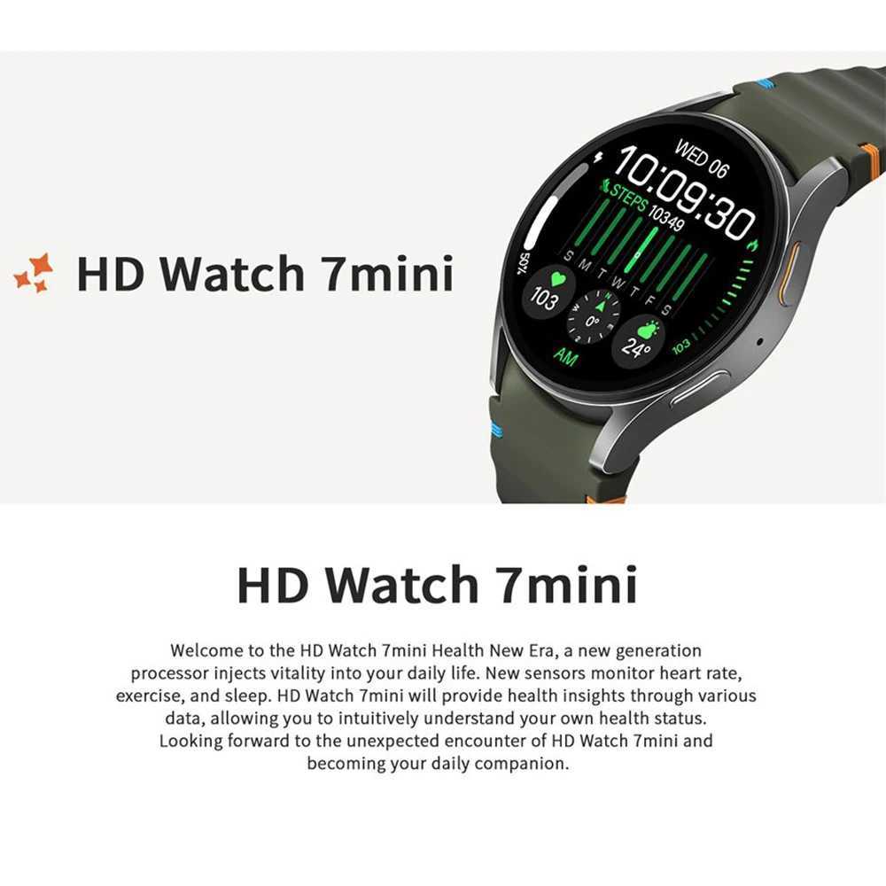 New For Galaxy Watch 7 mini Smartwatch Men AMOLED HD Sn Voice Assistant etooth Call NFC Smart Watch for WomenXJ250108