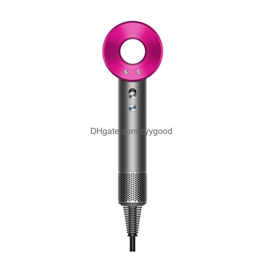 Hair Dryers High Quality Designer Fashion Salon Anion Mutehairdryer Care Electric Drier Quick-Dry Safety Egative Ionic Profession Blow Otqd2