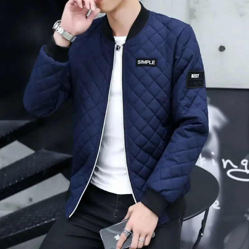 Mens Bomber Coats Winter Warm Stand Collar Male Baseball Jackets In Fast Delvery Deals Original s Vintage Stylish Y2k 250107