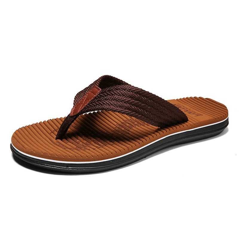New Arrival High quality brand flip cover mens summer beach slide mens fashion breathable hot selling casual mens flip cover summer outdoor T250108