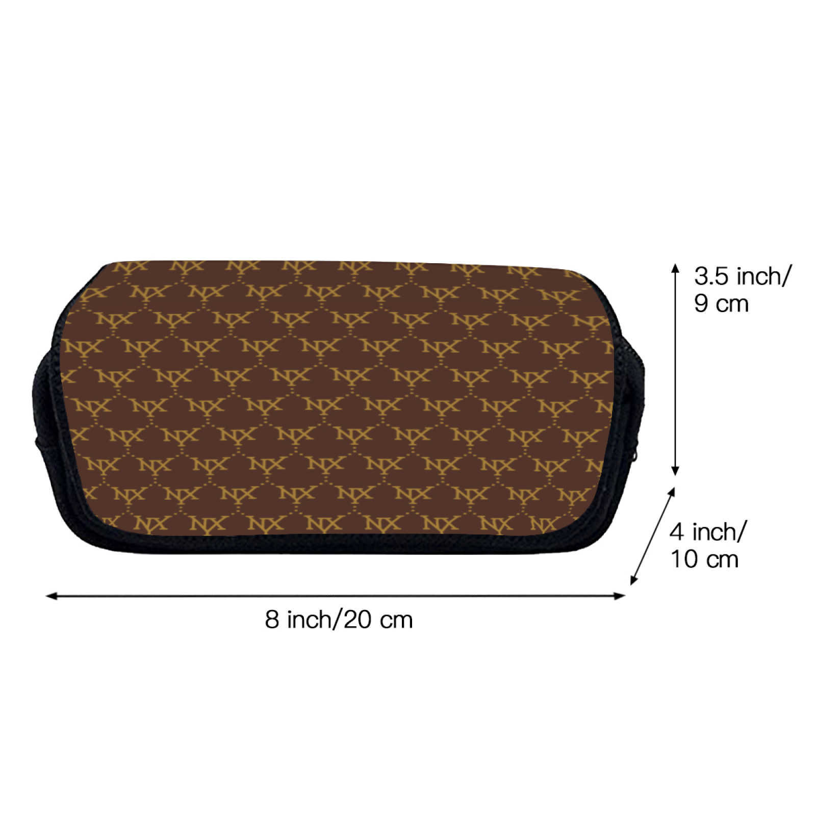 NXY Double Cover Pen Bag Pencil Case Fun Pen Holder Bag Kids Large Storage Students School Gift Pencil Pouch