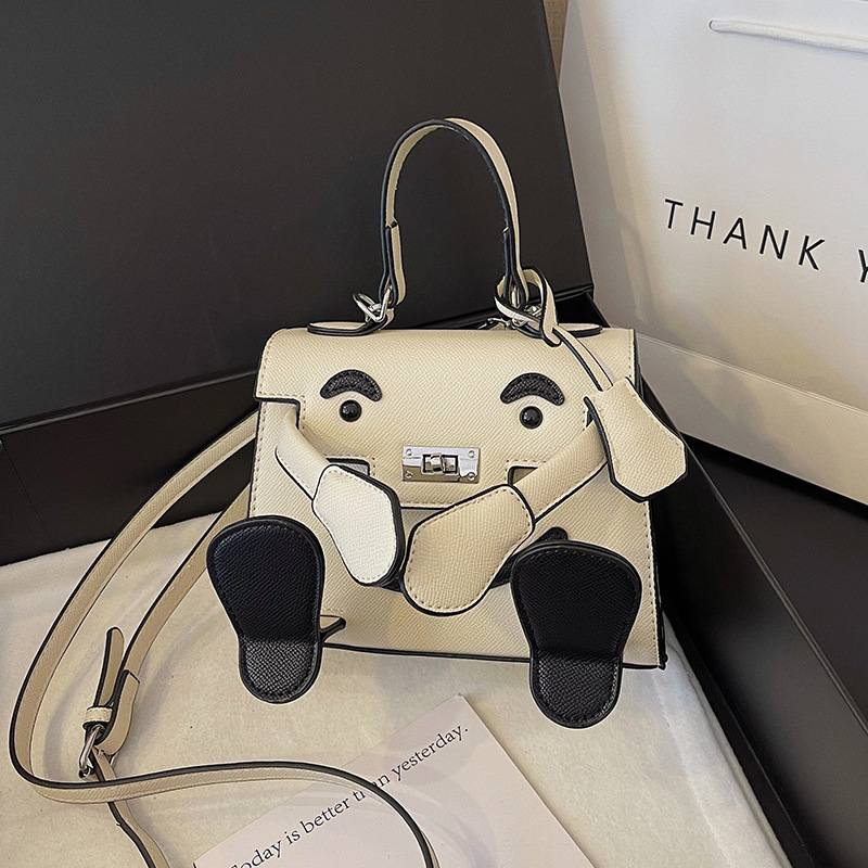 Free Shipping Designer Women's Cartoon Smiley Printed Women Fashion Tote Handbags Hundred Shoulder Crossbody Bags Designer Bag Luxury Bag Tote Ba
