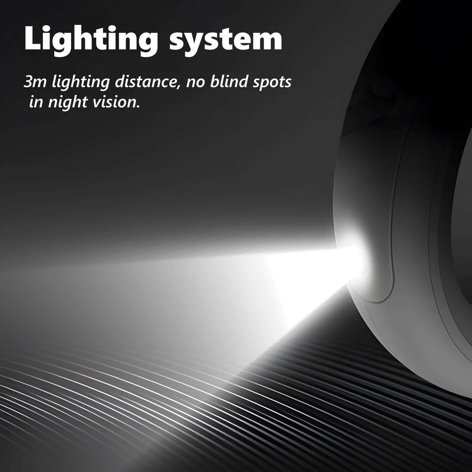 Automatic Retractable UFO Ring 3M Hand-Free Traction Dog Collar With LED Night Light Walking Pet Leash Rope