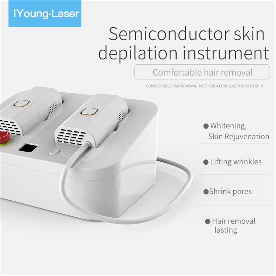 Profession 2 in 1 laser Hair Removal Whole Body Bikini laser Permanent Hair Removal laser Epilator Device Flashes PRECISION PLU