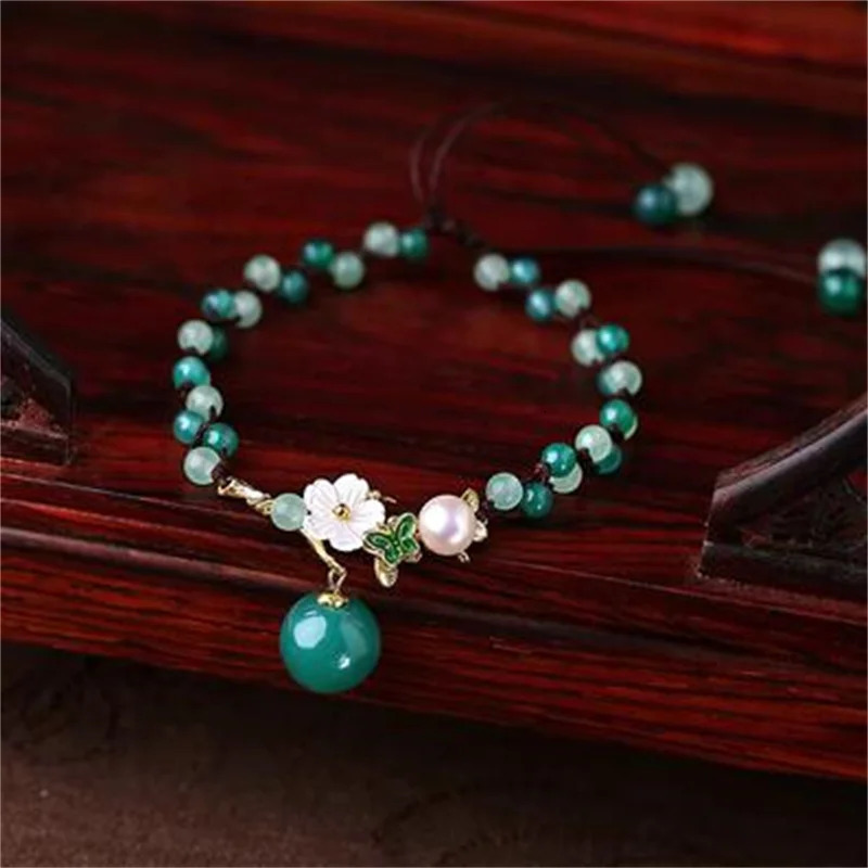 Yanyu Jiangnan retro anklet womens chain niche simple foot rope sexy temperament ankle chain 250107