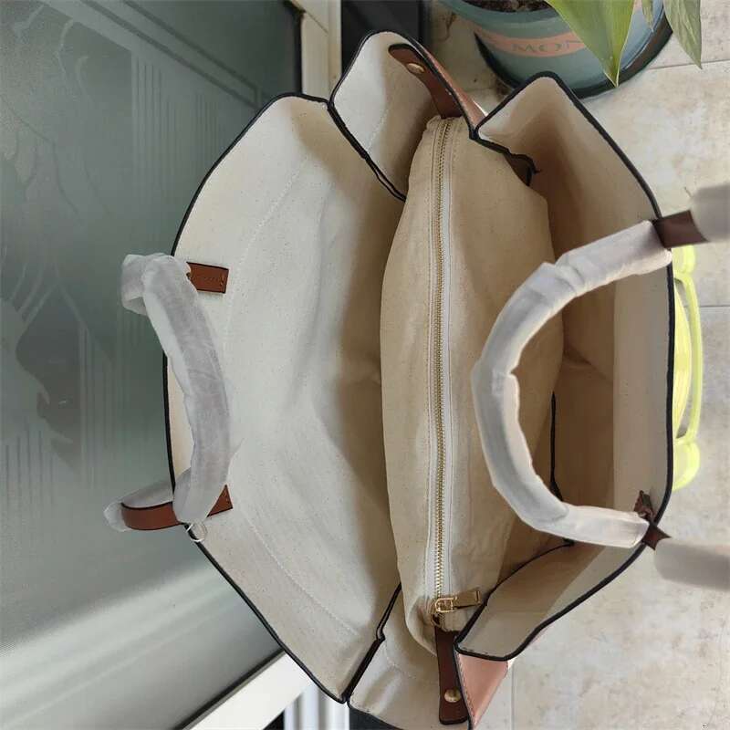 2 Piece/Set Women's Large Capacity Canvas Tote Simple Design Ladies Business Commuting Shoulder Bag 2024 New Arrivals Female